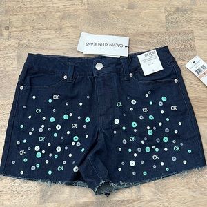 NWT Calvin Klein Denim Shorts